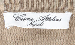 Cesare Attolini Brown Cotton Crewneck Sweater - (CA423237) - Parent