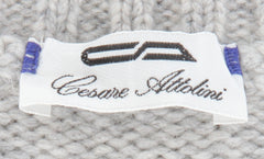 Cesare Attolini Light Gray Cashmere Sweater - (CA122320233) - Parent