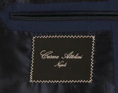 $6000 Cesare Attolini Blue Wool Solid Suit - (CA24261) - Parent