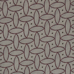 Cesare Attolini Beige Geometric Silk Tie (1521)