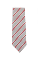 Cesare Attolini Multi-Colored Striped Silk Tie (1559)