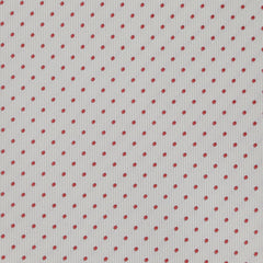 Cesare Attolini Off White Polka Dot Silk Tie (1560)