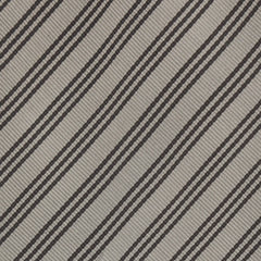 Cesare Attolini Beige Striped Silk Tie (1521)