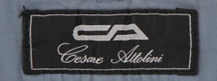 $695 Cesare Attolini Light Blue Solid Jeans - Slim - (CA522248) - Parent