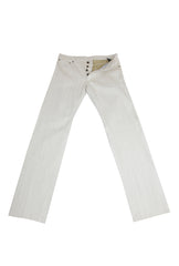 $904 Cesare Attolini Beige Solid Jeans - Slim - 36/52 - (CA926265)