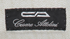 $904 Cesare Attolini Beige Solid Jeans - Slim - (CA926265) - Parent