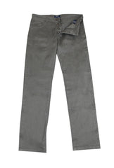 $904 Cesare Attolini Gray Solid Jeans - Slim - 35/51 - (CA9262621)