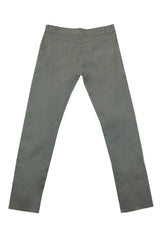$904 Cesare Attolini Light Green Solid Jeans - Slim - (CA522245) - Parent
