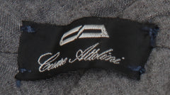 $910 Cesare Attolini Gray Solid Jeans - Slim - (CA617265) - Parent