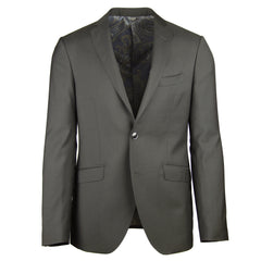 Etro Black Wool Solid Suit - (1A907811) - Parent
