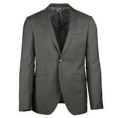 Etro Black Wool Solid Suit - (1A907811) - Parent