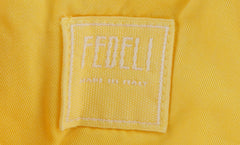 $375 Fedeli Yellow Solid Piqué Polo - (FD916257) - Parent