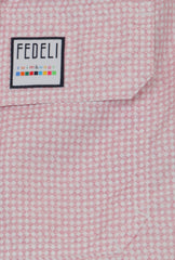 $240 Fedeli Pink Fancy Swim Shorts - (FD521252) - Parent