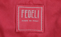 $375 Fedeli Pink Solid Piqué Polo - (FD916252) - Parent
