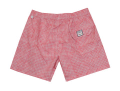 $240 Fedeli Pink Floral Swim Shorts - (FD528252) - Parent