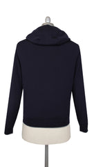 $2275 Fedeli Dark Blue Wool Solid Jacket - (FD314261) - Parent