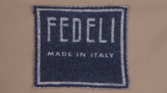 $2675 Fedeli Light Brown Cashmere Solid Jacket - (FD91820243) - Parent
