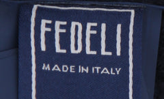 $375 Fedeli Navy Blue Solid Cashmere Beanie - (FD93251) - Parent