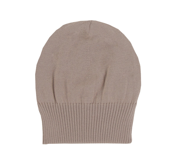 Fiori Di Lusso Beige Solid Beanie - (FL531234) - Parent