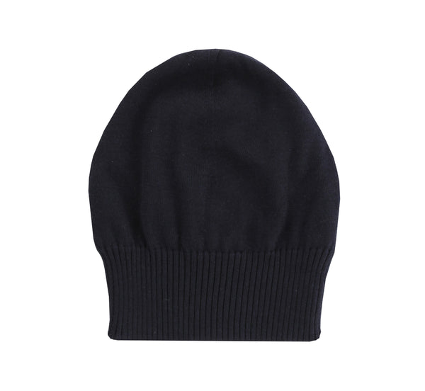 Fiori Di Lusso Dark Blue Solid Beanie - (FL531231) - Parent