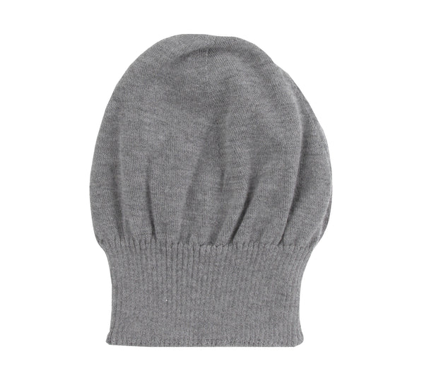 Fiori Di Lusso Gray Solid Beanie - (FL531235) - Parent