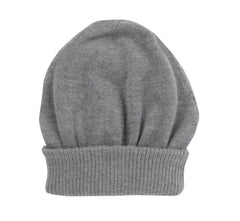 Fiori Di Lusso Gray Solid Beanie - (FL531235) - Parent