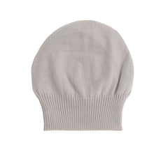 Fiori Di Lusso Light Gray Solid Beanie - One Size - (FL531233)