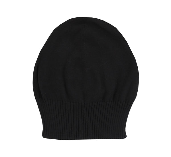 Fiori Di Lusso Black Solid Beanie - (FL531237) - Parent