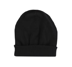 Fiori Di Lusso Black Solid Beanie - (FL531237) - Parent