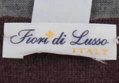 Fiori Di Lusso Purple Solid Cashmere Blend Long Scarf - 82.5" x 13.25" (FL926235)