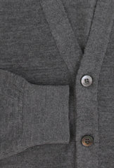 $1325 Fiori Di Lusso Dark Gray Cardigan - (FL282523) - Parent