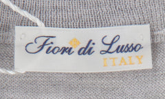 $1325 Fiori Di Lusso Light Gray Funnel Jacket - (FL282528) - Parent
