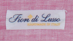 Fiori Di Lusso Pink Melange Linen Shirt - Slim - (FL952315) - Parent