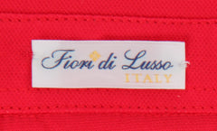 Fiori Di Lusso Red Solid Cotton Polo - (FL89238) - Parent