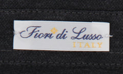 Fiori Di Lusso Dark Gray Solid Cotton Polo - (FL89236) - Parent