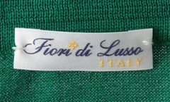 Fiori Di Lusso Green Solid Cotton Polo - (FL69228) - Parent