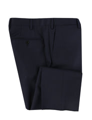 $1500 Fiori Di Lusso Navy Blue Wool Window Pane Suit - (FDL51252) - Parent