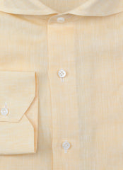 Fiori Di Lusso Yellow Linen Shirt - Extra Slim - (FL812236) - Parent