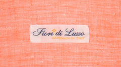 Fiori Di Lusso Orange Linen Shirt - Extra Slim - (FL812237) - Parent