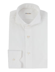 Fiori Di Lusso White Cotton Shirt - Extra Slim - (FL1122233) - Parent