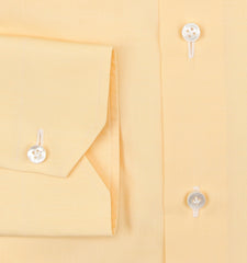 Fiori Di Lusso Yellow Solid Shirt - Extra Slim - (FL8122323) - Parent