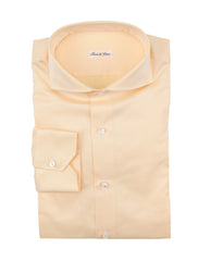 Fiori Di Lusso Yellow Solid Shirt - Extra Slim - 15.75/40 - (FL8122324)