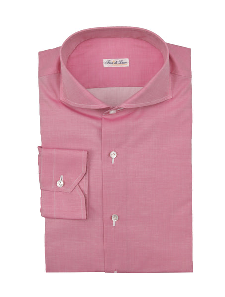 Fiori Di Lusso Pink Cotton Shirt - Extra Slim - (FL8122327) - Parent