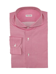 Fiori Di Lusso Pink Cotton Shirt - Extra Slim - 15.75/40 - (FL8122327)