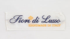 $750 Fiori Di Lusso White Super 180's Shirt - Extra Slim - (FL78261) - Parent