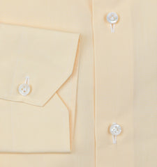 Fiori Di Lusso Yellow Cotton Shirt - Extra Slim - (FL8122312) - Parent