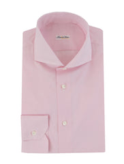 $750 Fiori Di Lusso Pink Solid Shirt - Extra Slim - 15.5/39 - (FDL322254)