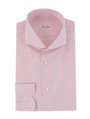 $750 Fiori Di Lusso Pink Solid Shirt - Extra Slim - 15.5/39 - (FDL322254)