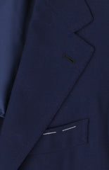 $3900 Fiori Di Lusso Navy Blue Wool Solid Sportcoat - (FL517256) - Parent