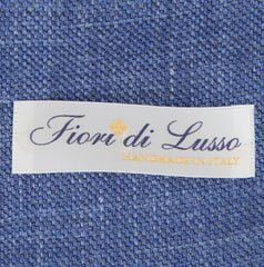 $1750 Fiori Di Lusso Blue Wool Blend Solid Sportcoat - (FL517252) - Parent